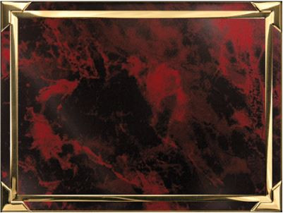 PLAKETT BORDÓ/ARANY 13x8,5cm