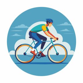 Érembetét - Kerékpár 25mm matrica