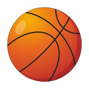 Érembetét - Kosárlabda 25mm akril