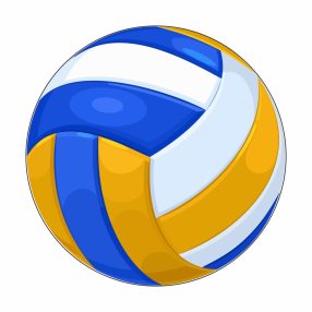 Érembetét - Röplabda 25mm matrica