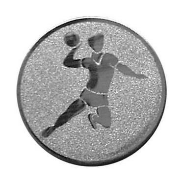 Érembetét - KÉZILABDA 25mm ezüst     007 