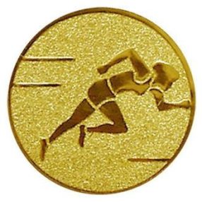 Érembetét - FUTÁS NŐ 25mm          026