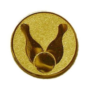 Érembetét - BOWLINGBÁBUK 25mm   041 