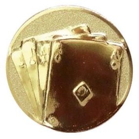 Érembetét - KÁRTYA 25mm         048 