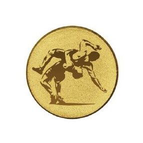 Érembetét - BIRKÓZÁS 25mm arany      080 