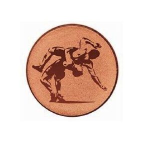 Érembetét - BIRKÓZÁS 25mm bronz      080 