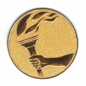 Érembetét - OLIMPIAI FÁKLYA 25mm       145 