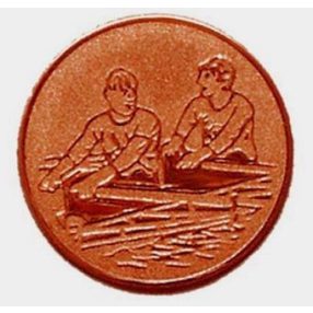 Érembetét - EVEZÉS 25mm bronz       168  