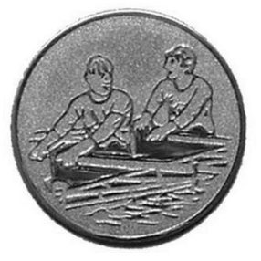 Érembetét - EVEZÉS 25mm ezüst        168  