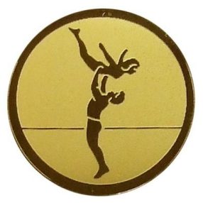 Érembetét - AKROB.TÁNC 25mm  öntap   