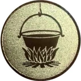 Érembetét - BOGRÁCS - FŐZÉS 25mm