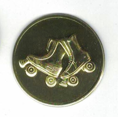 Érembetét - KORCSOLYACIPŐ 25mm   