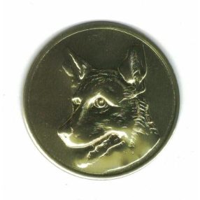 Érembetét - VADÁSZ KUTYA 25mm 