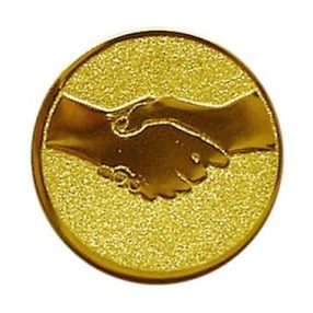 Érembetét - KÉZFOGÁS 50mm arany  005 