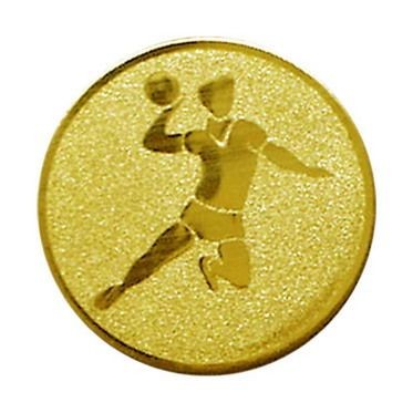 Érembetét - KÉZILABDA 50mm arany  007 