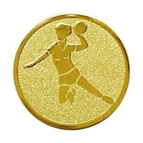 Érembetét - KÉZILABDA NŐI 50mm arany