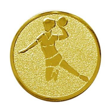 Érembetét - KÉZILABDA NŐI 50mm arany