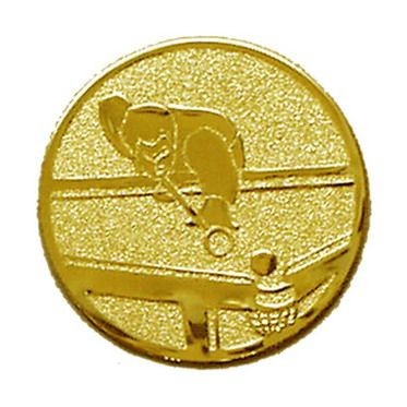 Érembetét - BILIÁRD 50mm arany  054 