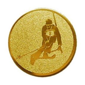 Érembetét - Sí arany 50mm       095 