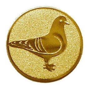 Érembetét - GALAMB 50mm arany           101 