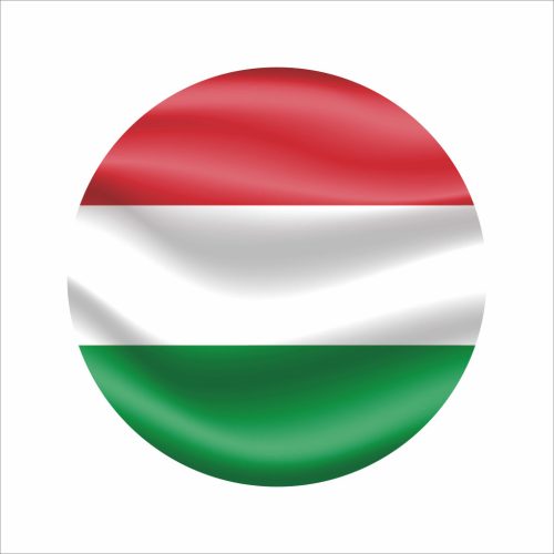 ! Érembetét matrica - Magyar Nemzeti 25mm