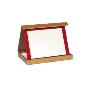 Plakett tartó mappa MT17 gyöngyházfényű arany