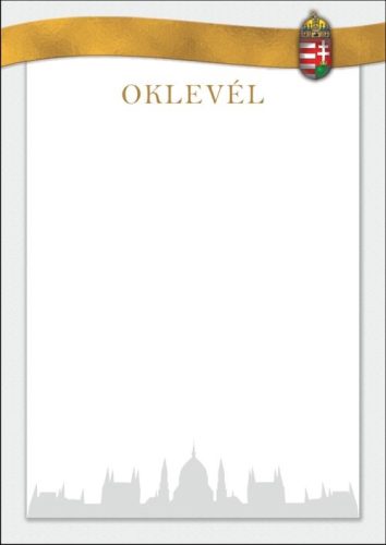 OKLEVÉL A/4 OKL-21