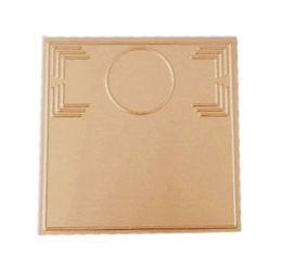 PLAKETT P010 BRONZ